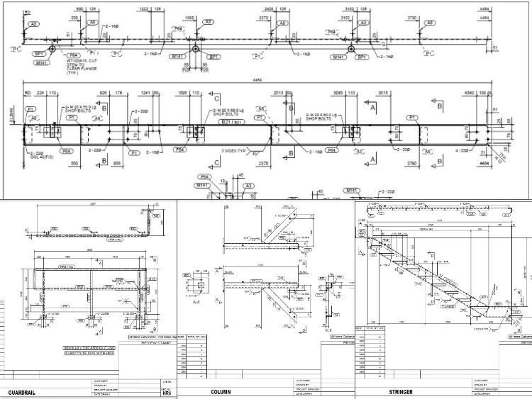 Steel Shop Drawings Services | Structural Steel Shop Drawings Services