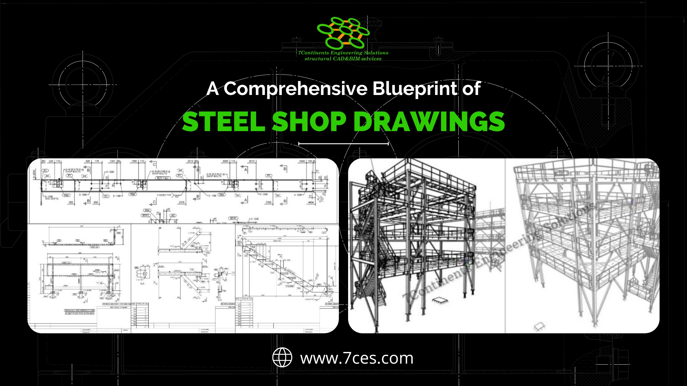 A Comprehensive Blueprint of Steel Shop Drawings